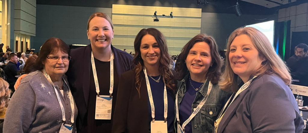 A group photo of CCBC Recognized by Achieving the Dream as a 2025 Leader College