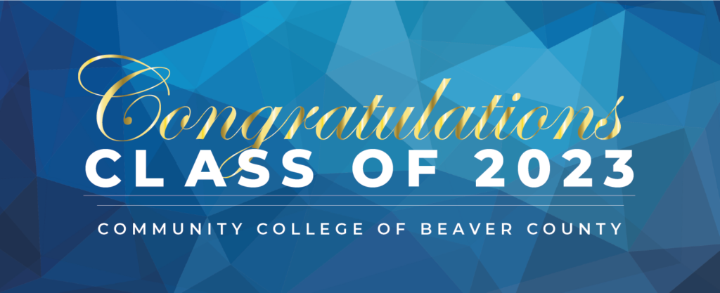 Image of Congratulations Class of 2023 of Community College of Beaver County