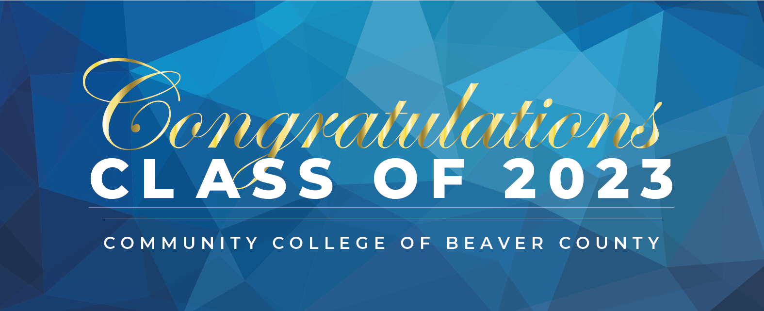 Image of Congratulations Class of 2023 of Community College of Beaver County