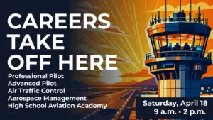 Careers Take Off Here - Professional Pilot, Advanced Pilot, Air Traffic Control, Aerospace Management, High School Aviation Academy - background-image-aviation-showcase